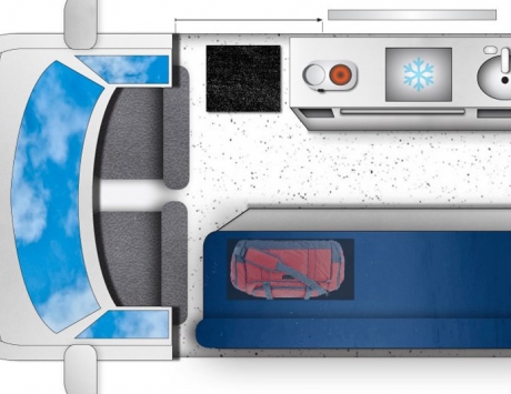 Média réf. 2157 (3/4): Camper Easy (Nissan V200 ou équivalent) : Transport et couchage 2 personnes